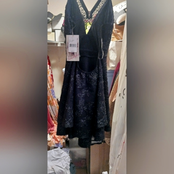 Black dress lace in the back area not the front never worn. - Picture 3 of 4